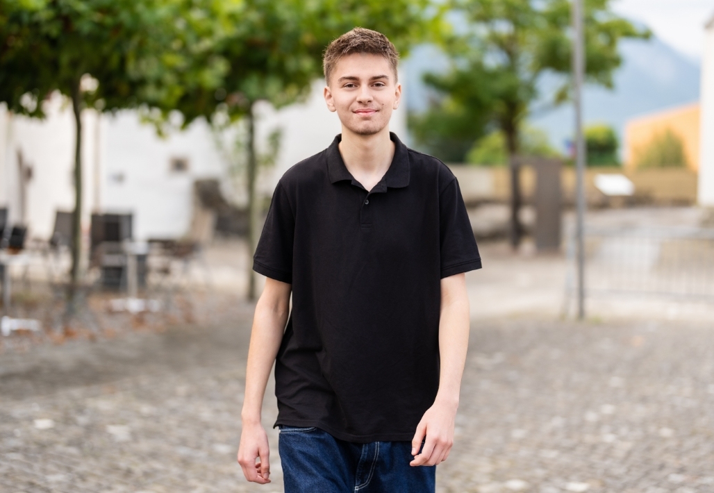 Portrait von Roman, Lernender